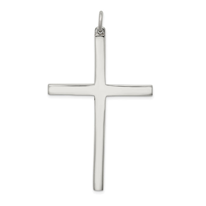 Million Charms 925 Sterling Silver Latin Relgious Cross Pendant