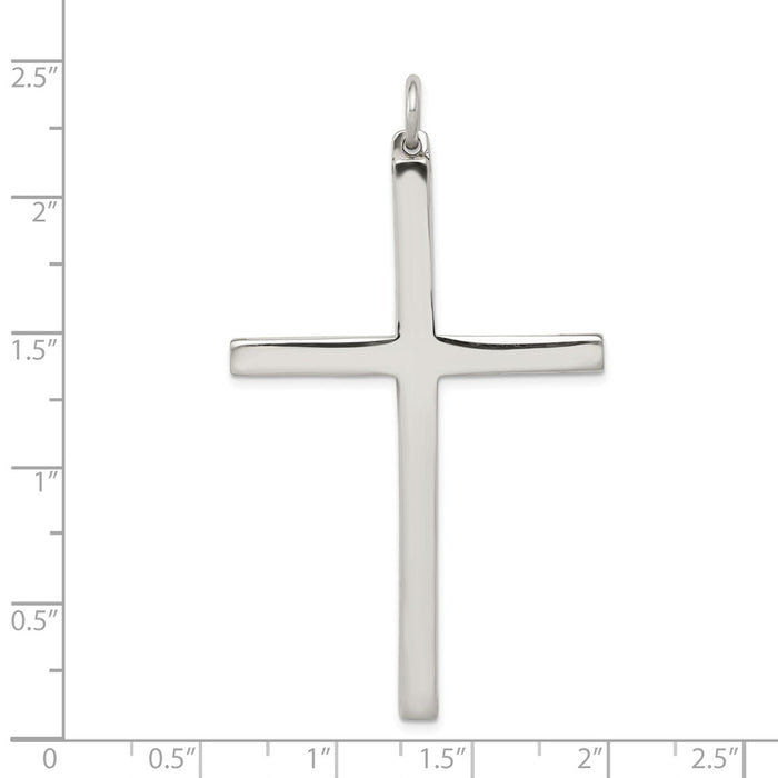 Million Charms 925 Sterling Silver Latin Relgious Cross Pendant