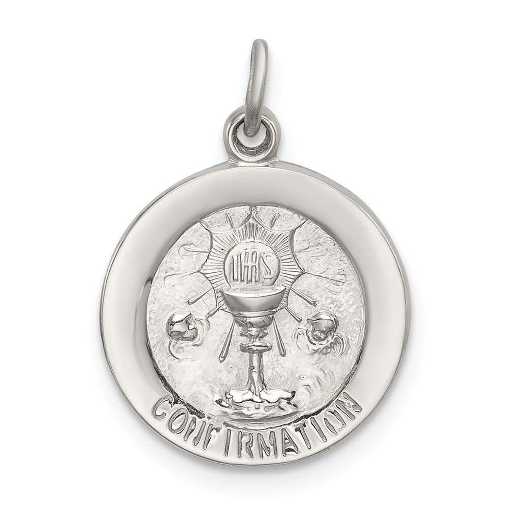 Million Charms 925 Sterling Silver Confirmation Medal