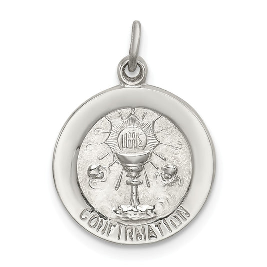 Million Charms 925 Sterling Silver Confirmation Medal