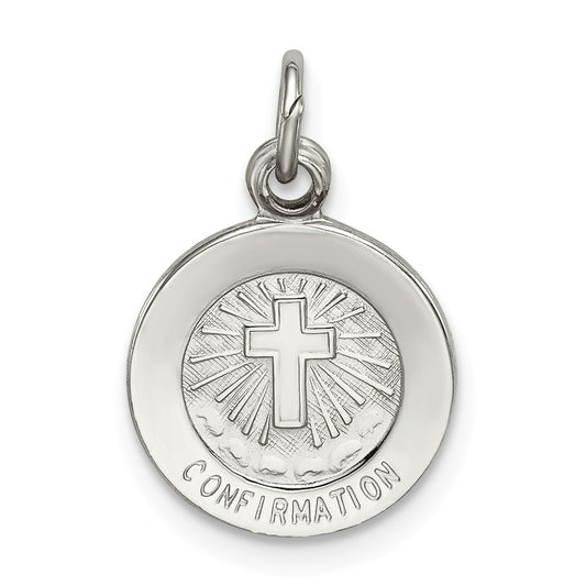 Million Charms 925 Sterling Silver Confirmation Medal