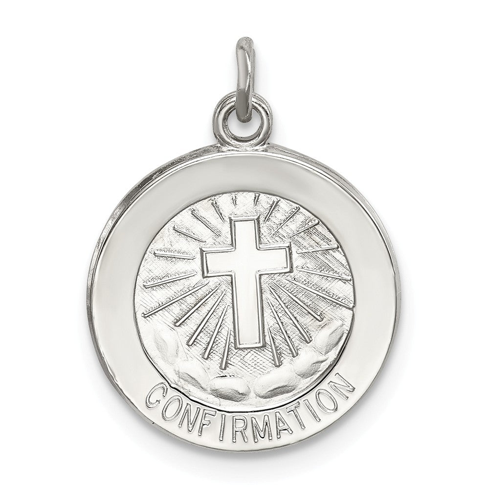 Million Charms 925 Sterling Silver Confirmation Medal