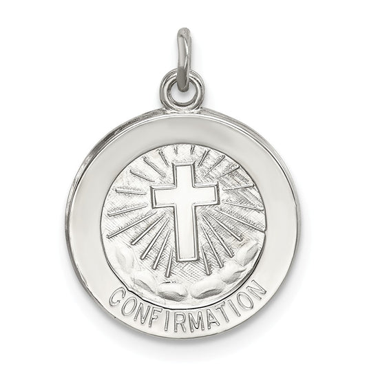 Million Charms 925 Sterling Silver Confirmation Medal