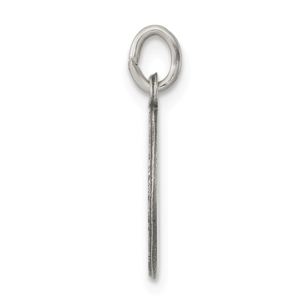 Million Charms 925 Sterling Silver Antiqued Confirmation Medal