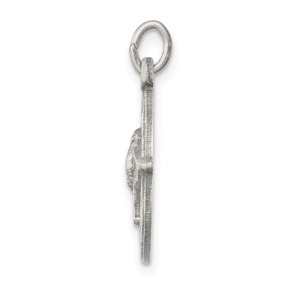 Million Charms 925 Sterling Silver Antiqued Holy Spirit Medal
