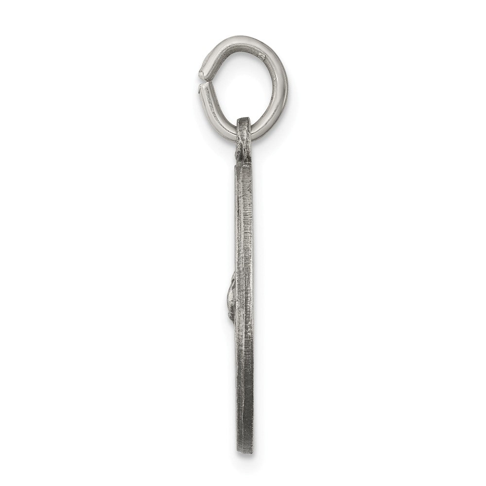 Million Charms 925 Sterling Silver Antiqued Holy Spirit Medal