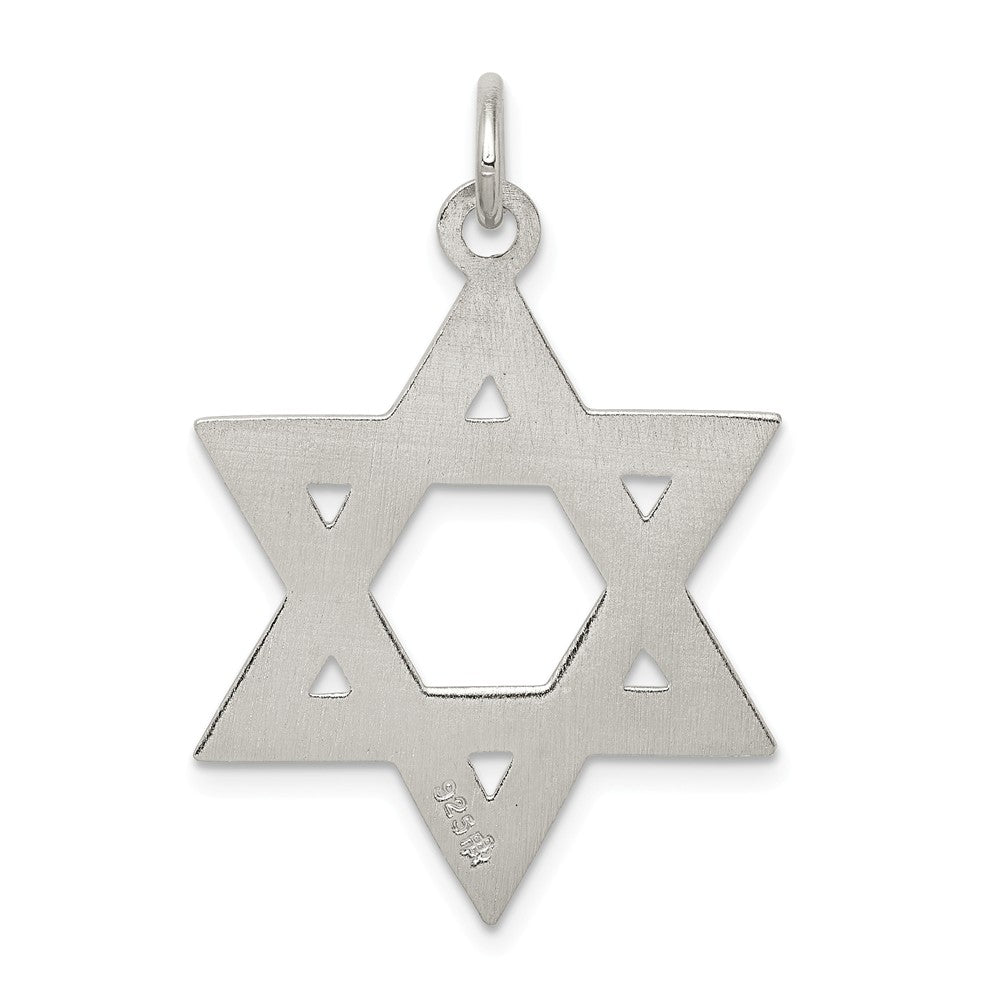 Million Charms 925 Sterling Silver Religious Jewish Star Of David Charm
