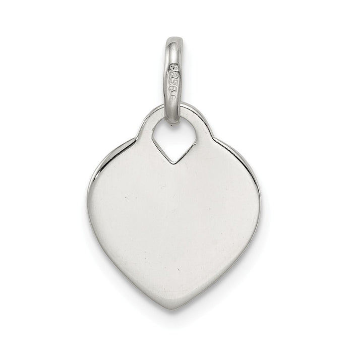 Million Charms 925 Sterling Silver Heart Pendant