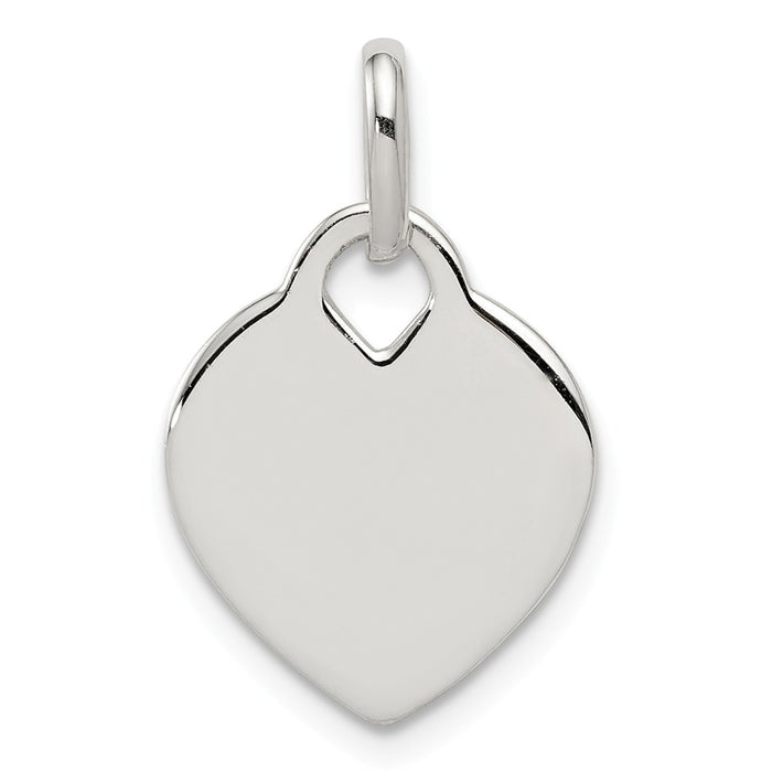 Million Charms 925 Sterling Silver Heart Pendant