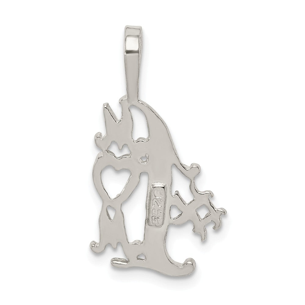 Million Charms 925 Sterling Silver #1 Mom Charm