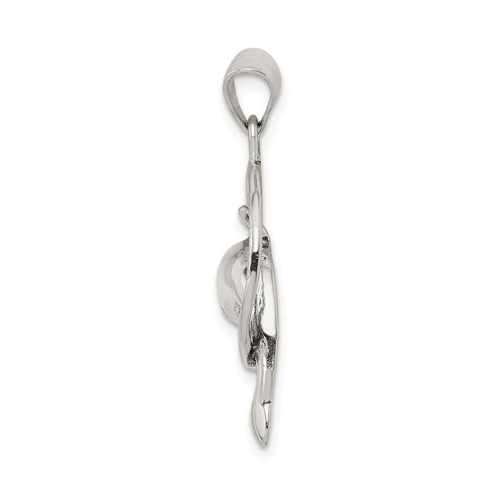 Million Charms 925 Sterling Silver Dolphin Charm