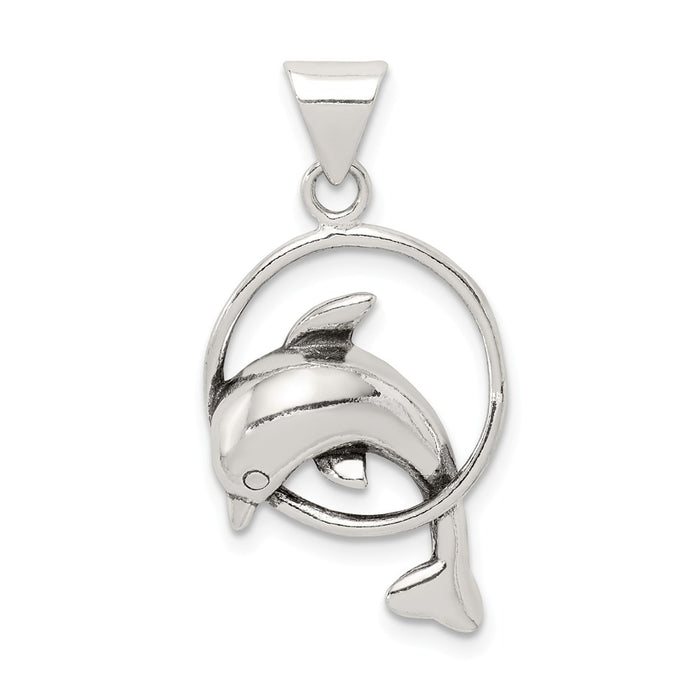 Million Charms 925 Sterling Silver Dolphin Charm