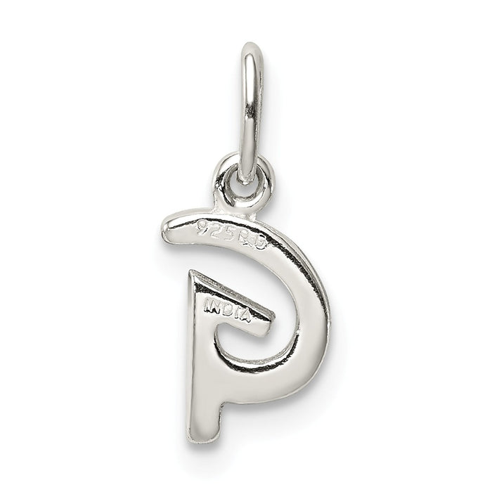 Million Charms 925 Sterling Silver Alphabet Letter Initial G Pendant