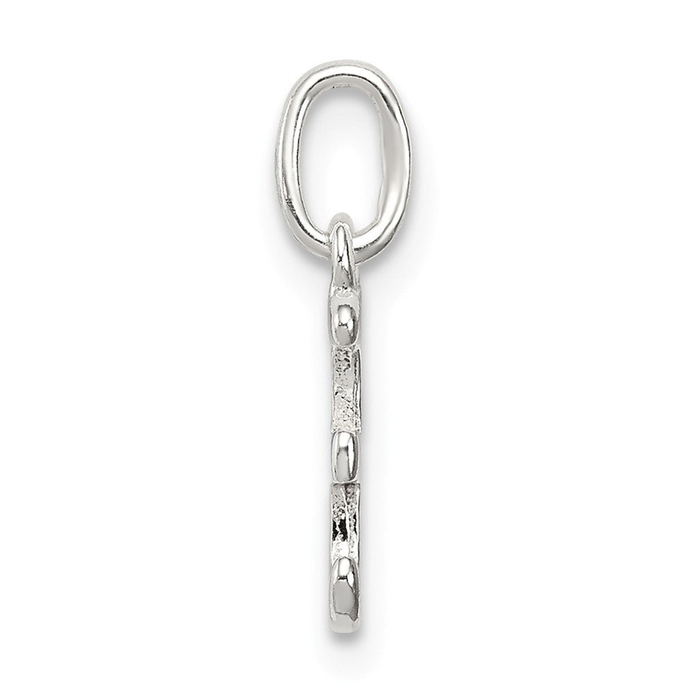 Million Charms 925 Sterling Silver Alphabet Letter Initial H Pendant