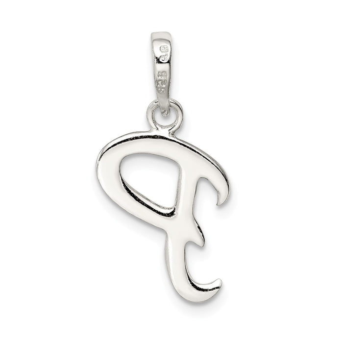 Million Charms 925 Sterling Silver Alphabet Letter Initial P Pendant