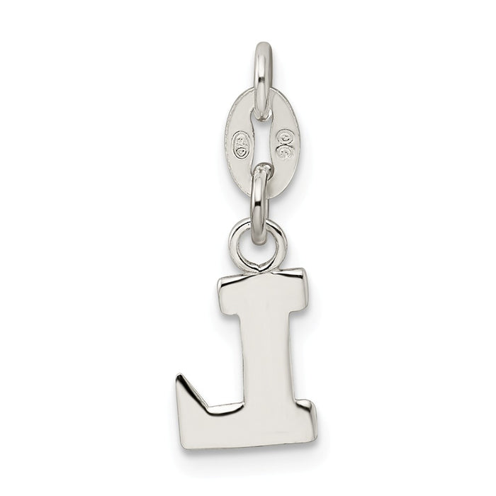 Million Charms 925 Sterling Silver Alphabet Letter Initial L Pendant