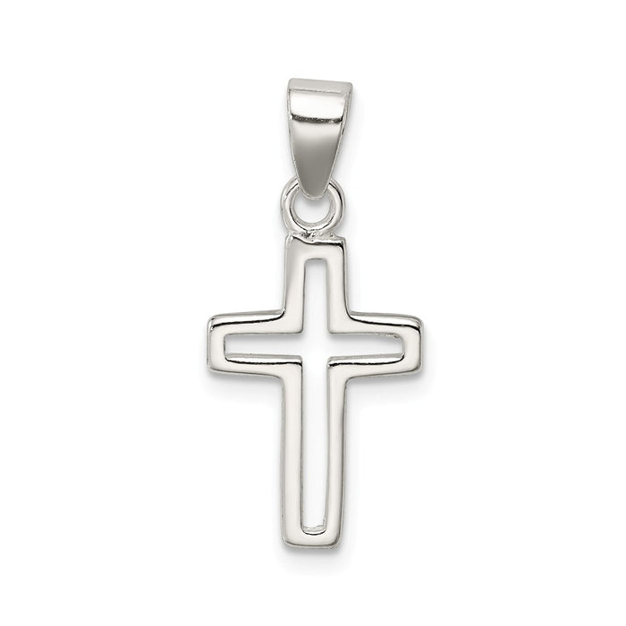 Million Charms 925 Sterling Silver Relgious Cross Pendant