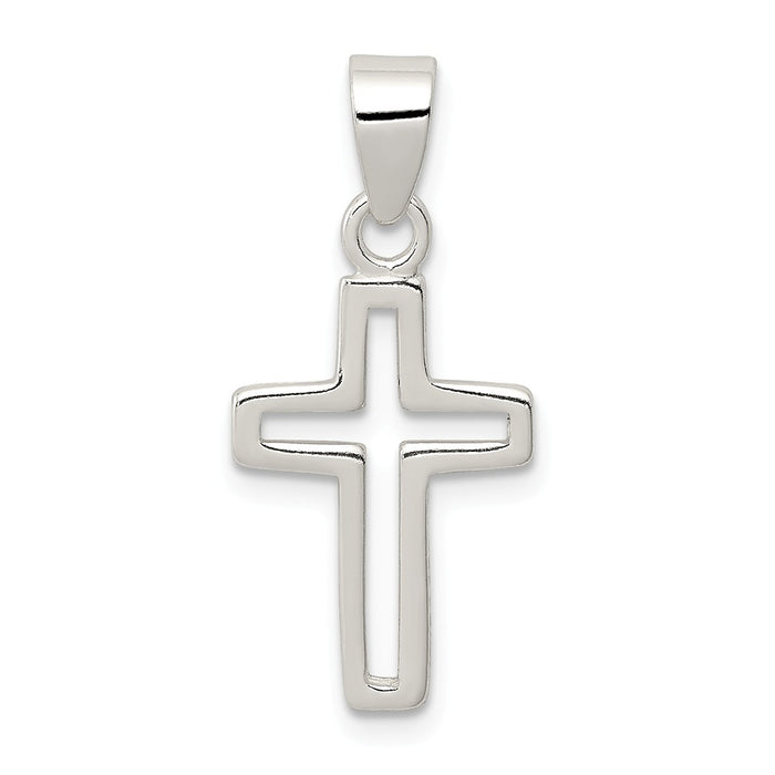 Million Charms 925 Sterling Silver Relgious Cross Pendant