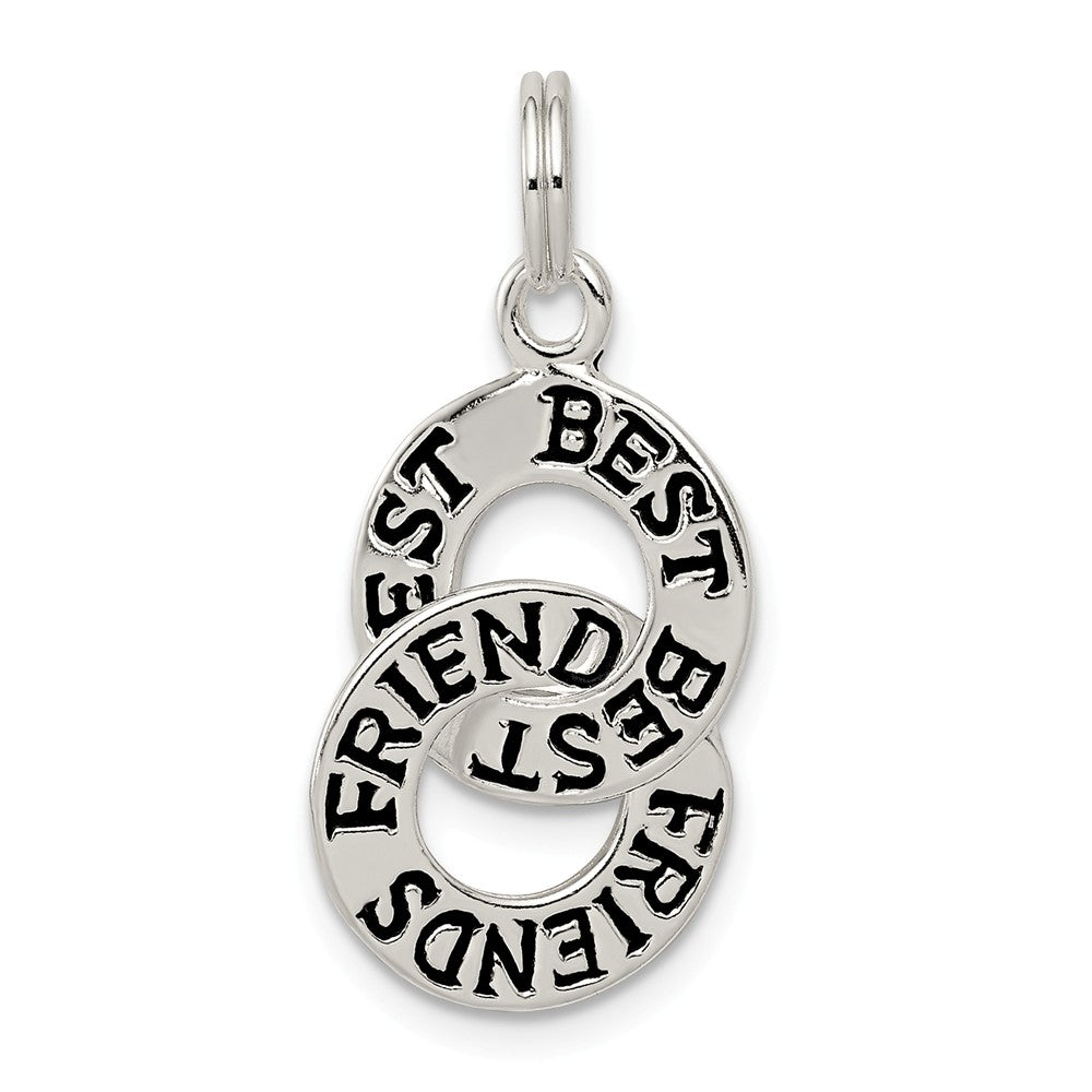 Million Charms 925 Sterling Silver Best Friends Charm