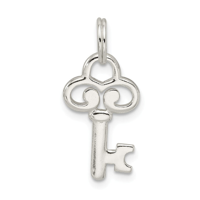 Million Charms 925 Sterling Silver Key Charm