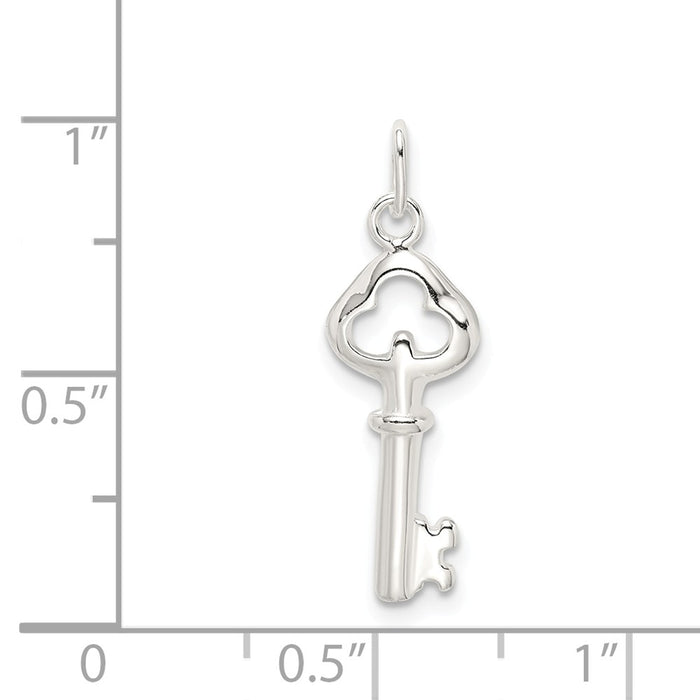 Million Charms 925 Sterling Silver Key Charm