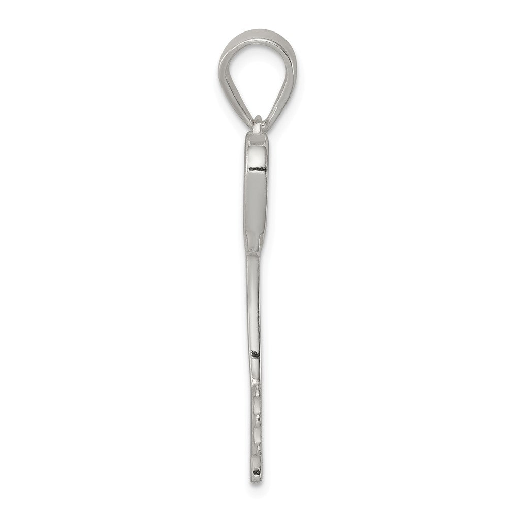 Million Charms 925 Sterling Silver Polished Key Pendant