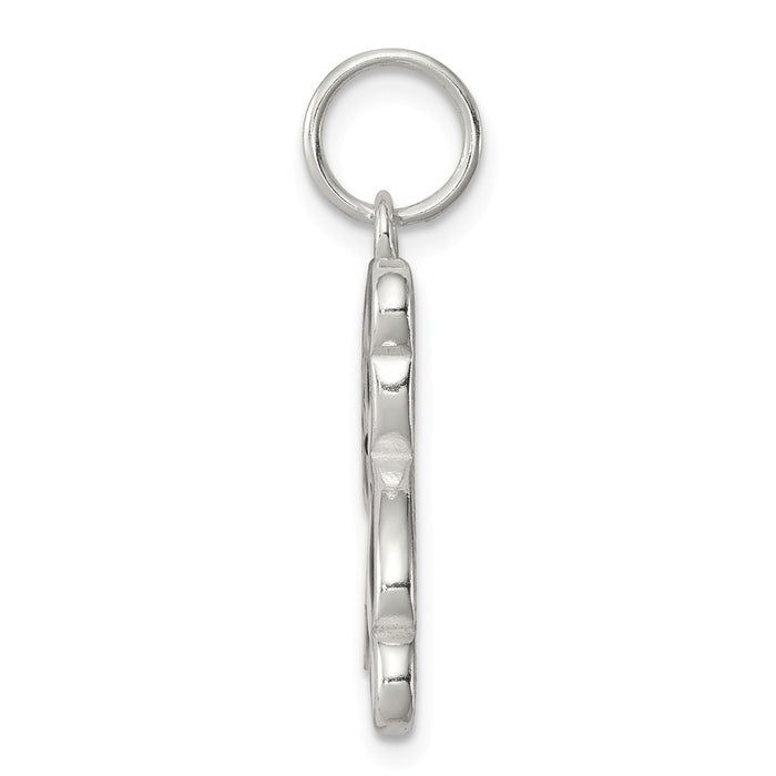 Million Charms 925 Sterling Silver Enameled Panda Bear Charm