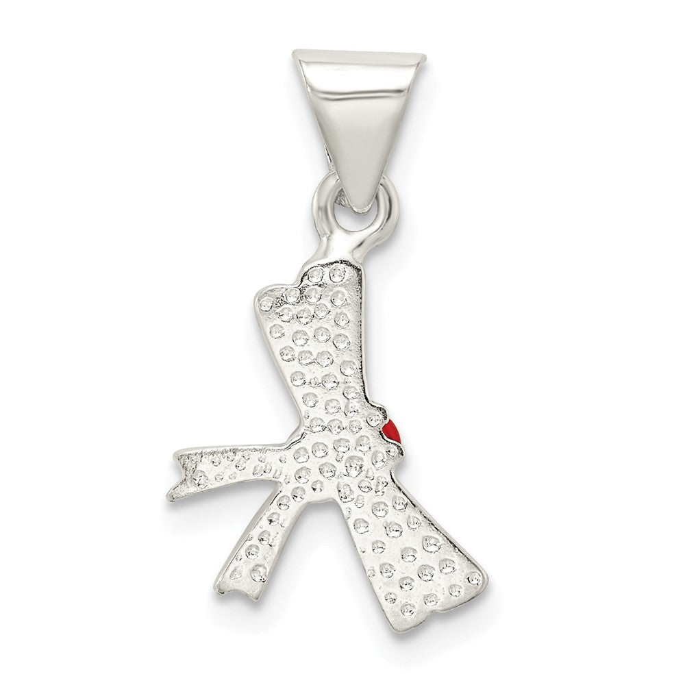 Million Charms 925 Sterling Silver Enameled Diploma Charm