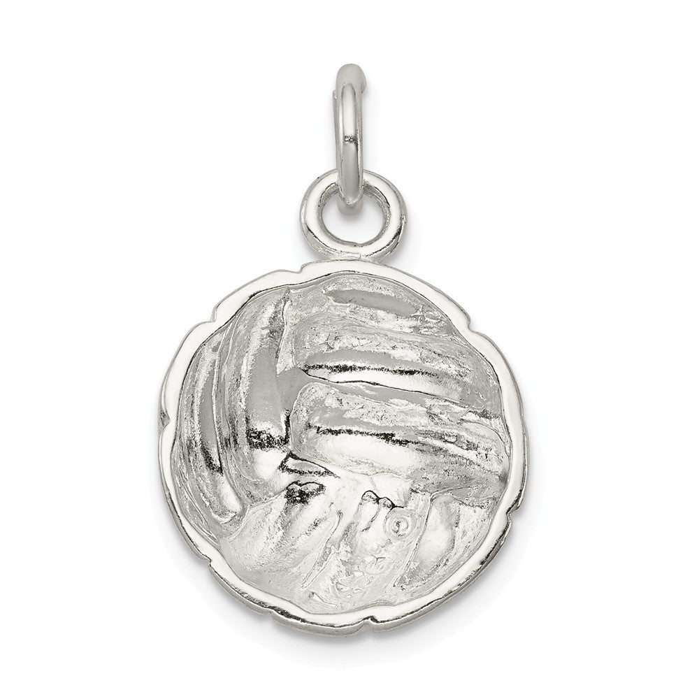 Million Charms 925 Sterling Silver Volleyball Charm