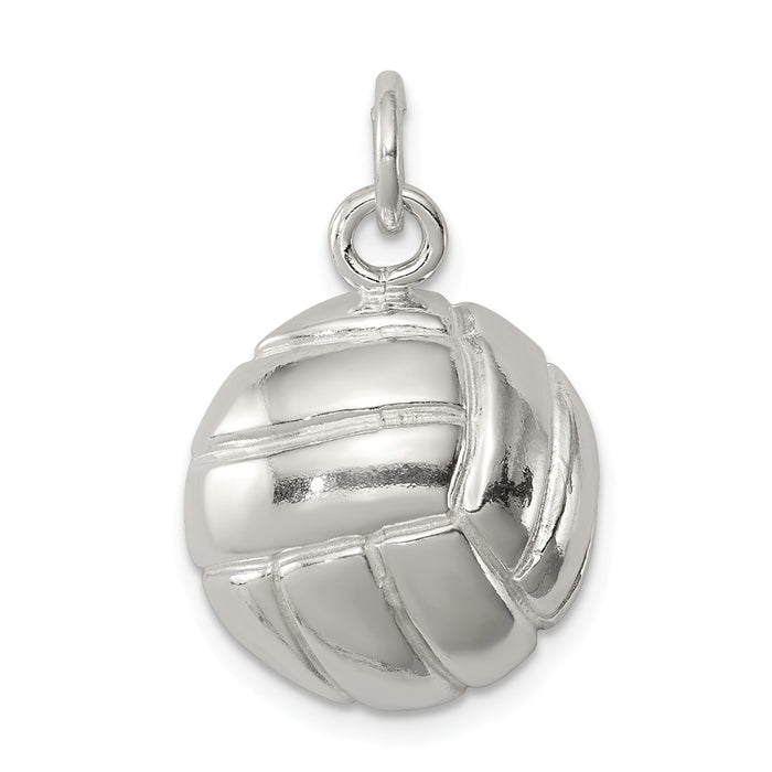 Million Charms 925 Sterling Silver Volleyball Charm