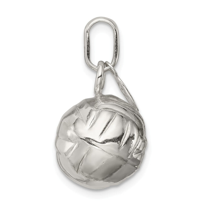 Million Charms 925 Sterling Silver Volleyball Charm