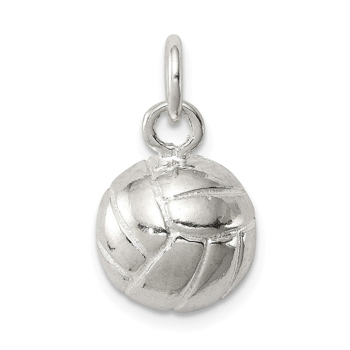 Million Charms 925 Sterling Silver Volleyball Charm