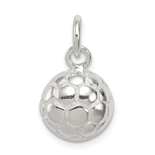 Million Charms 925 Sterling Silver Sports Soccer Ball Charm