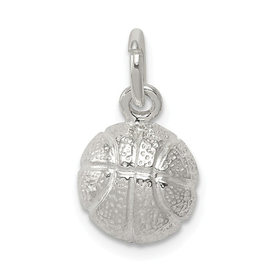 Million Charms 925 Sterling Silver Sports Basketball Charm