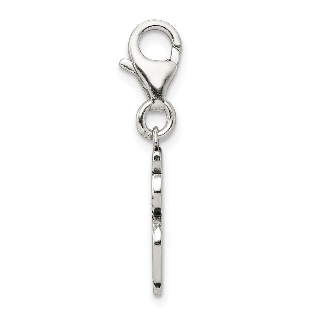 Million Charms 925 Sterling Silver Antiqued Cat Charm