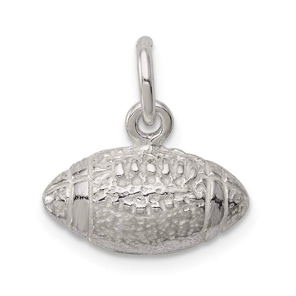 Million Charms 925 Sterling Silver Sports Football Charm