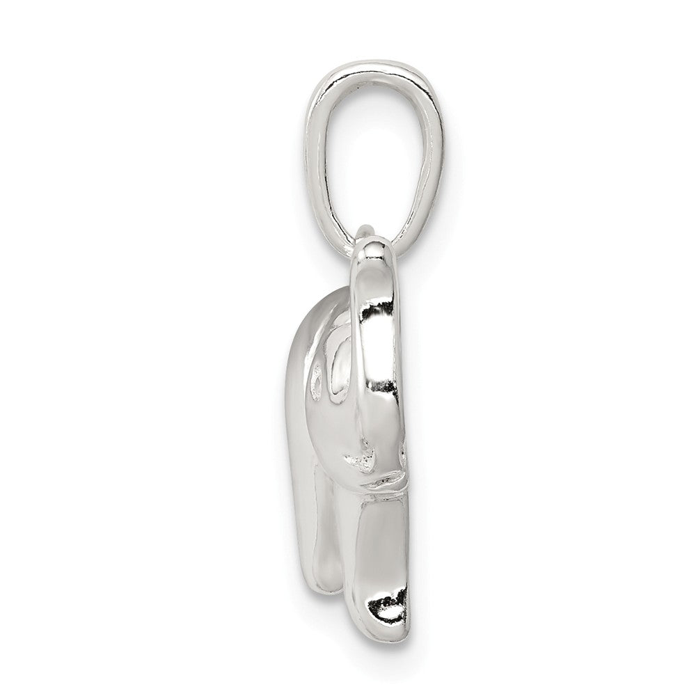 Million Charms 925 Sterling Silver Elephant Pendant