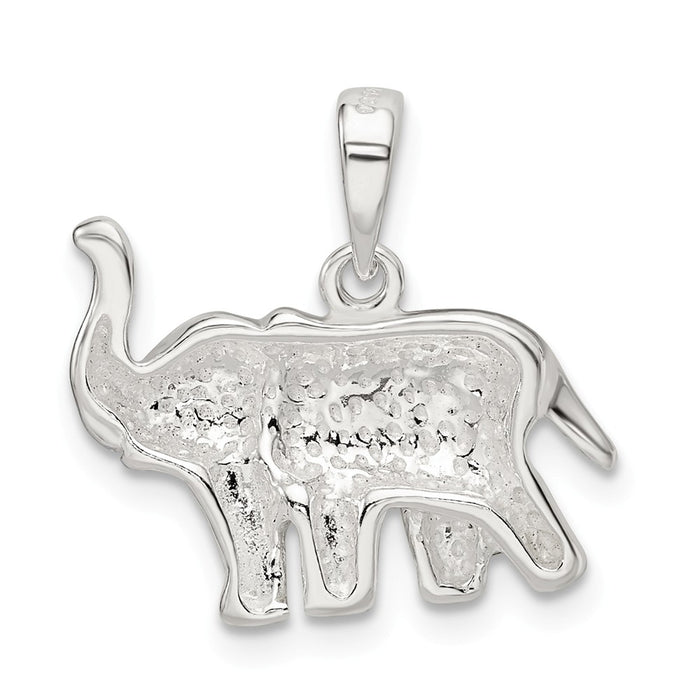 Million Charms 925 Sterling Silver Elephant Pendant