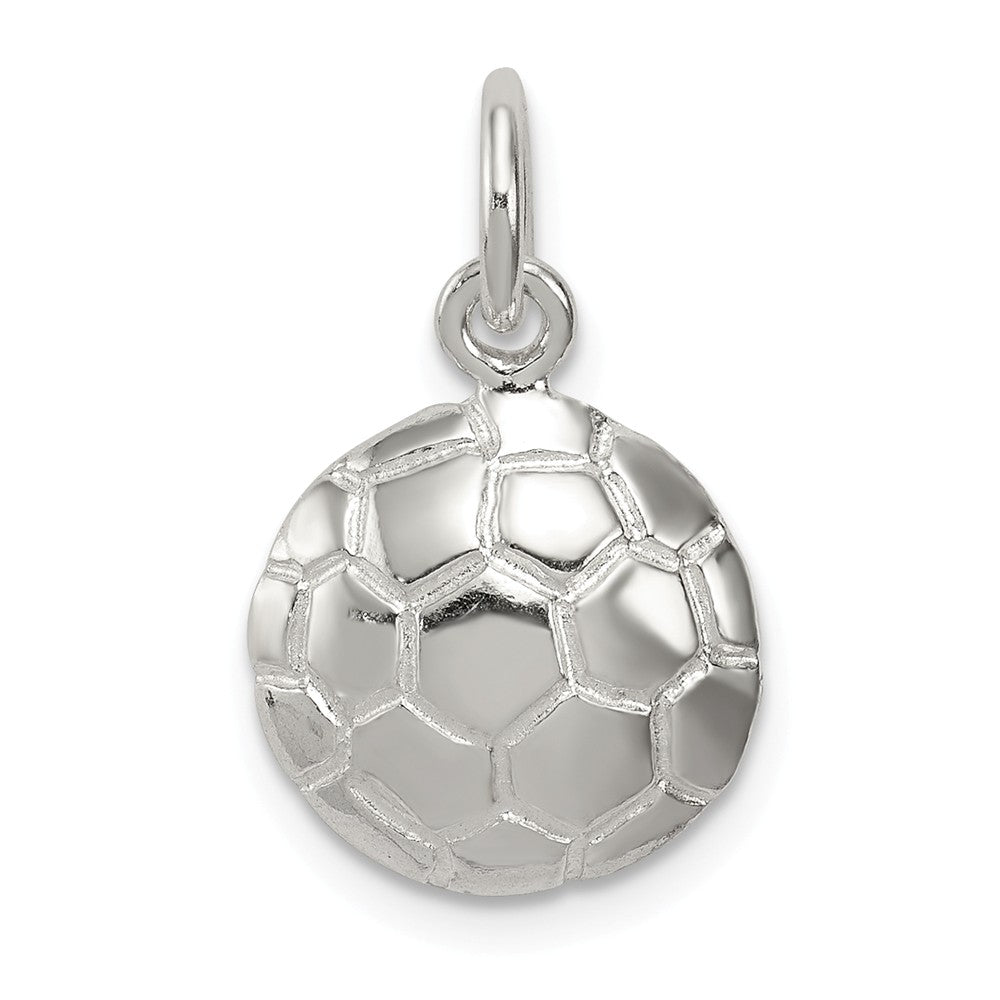 Million Charms 925 Sterling Silver Sports Soccer Ball Charm