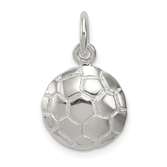 Million Charms 925 Sterling Silver Sports Soccer Ball Charm