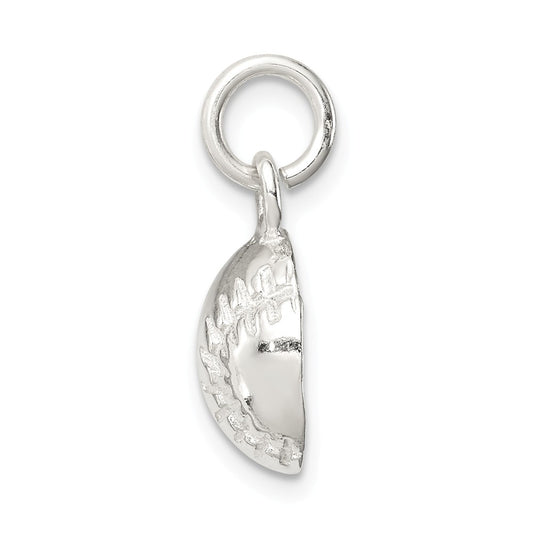 Million Charms 925 Sterling Silver Sports Baseball Charm