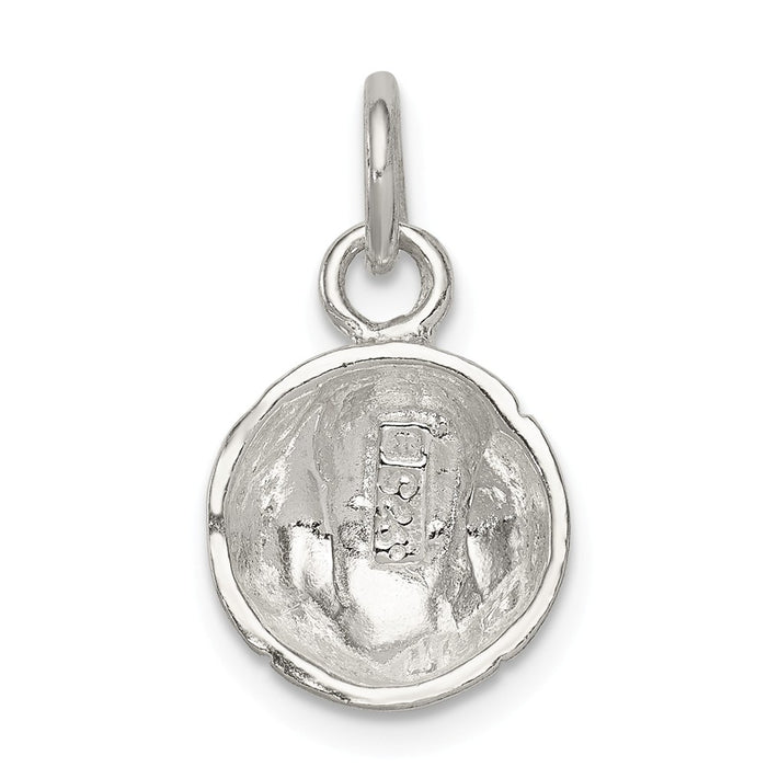 Million Charms 925 Sterling Silver Sports Baseball Charm