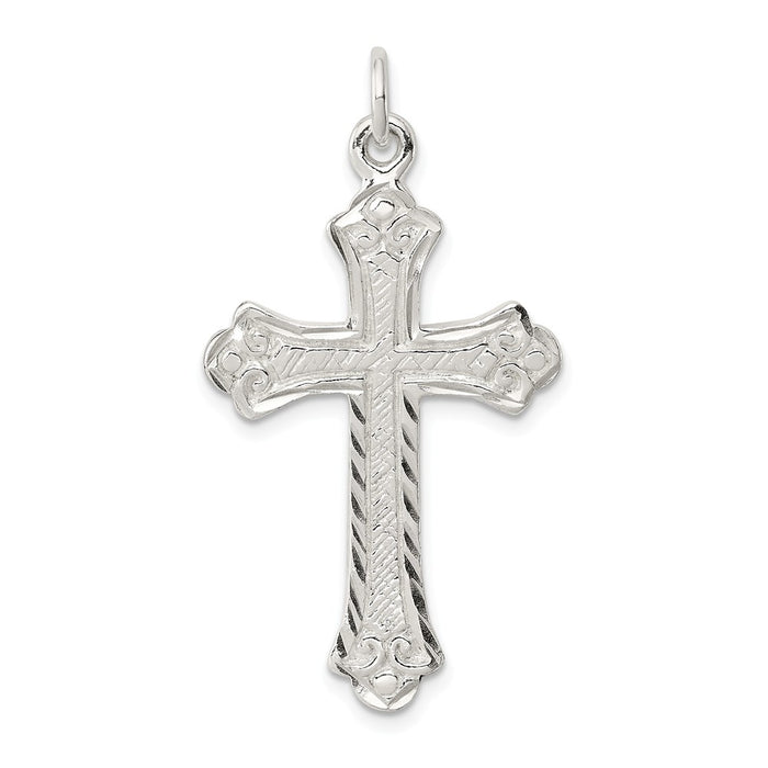 Million Charms 925 Sterling Silver Relgious Cross Pendant