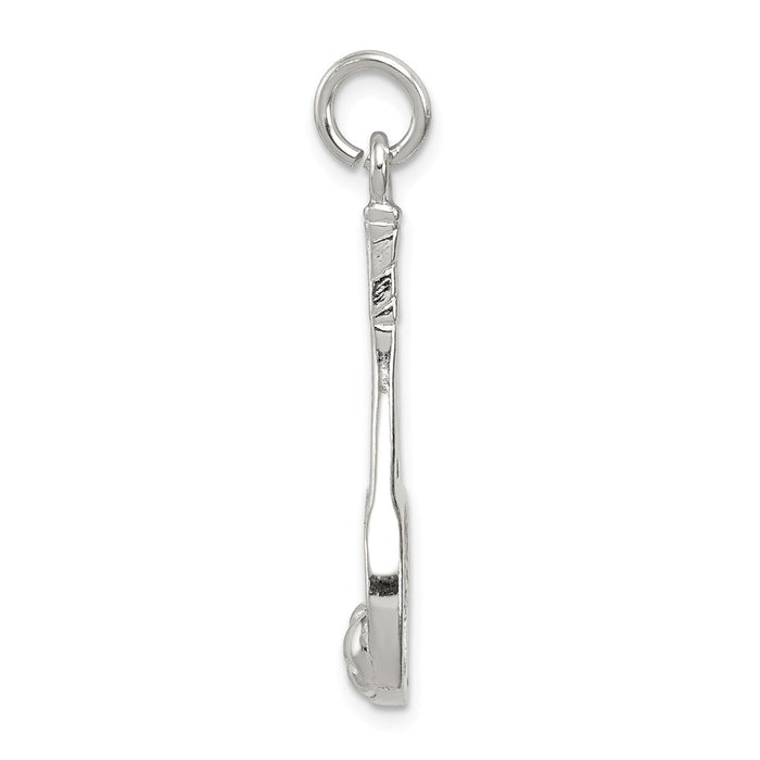 Million Charms 925 Sterling Silver Sports Tennis Racquet Charm