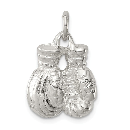 Million Charms 925 Sterling Silver Sports Boxing Gloves Charm
