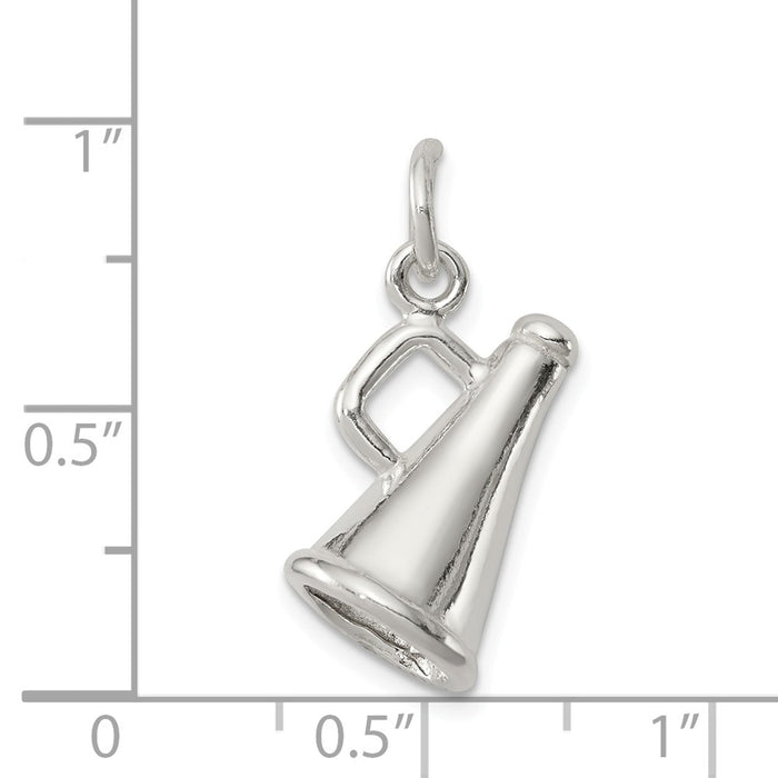 Million Charms 925 Sterling Silver Megaphone Charm
