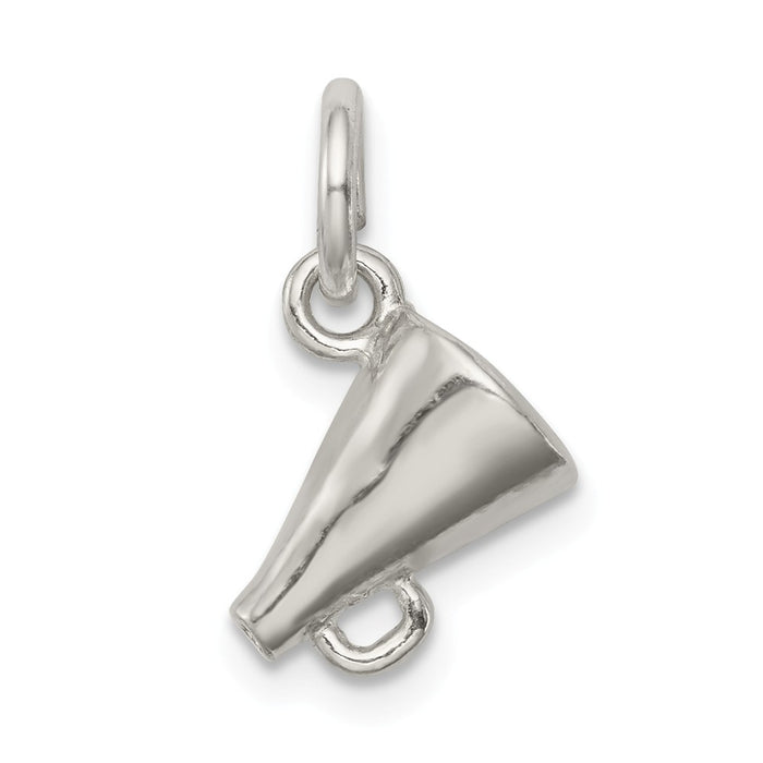 Million Charms 925 Sterling Silver Megaphone Charm