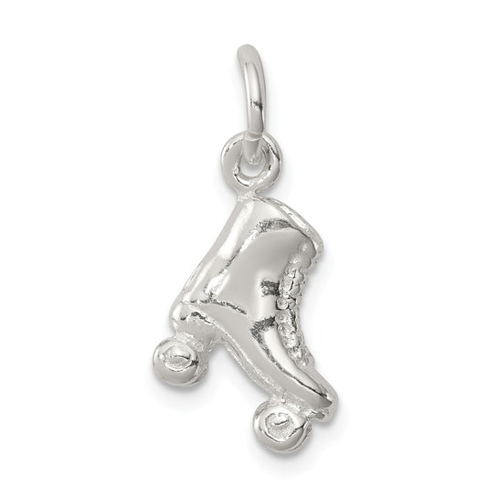 Million Charms 925 Sterling Silver Roller Skate Charm
