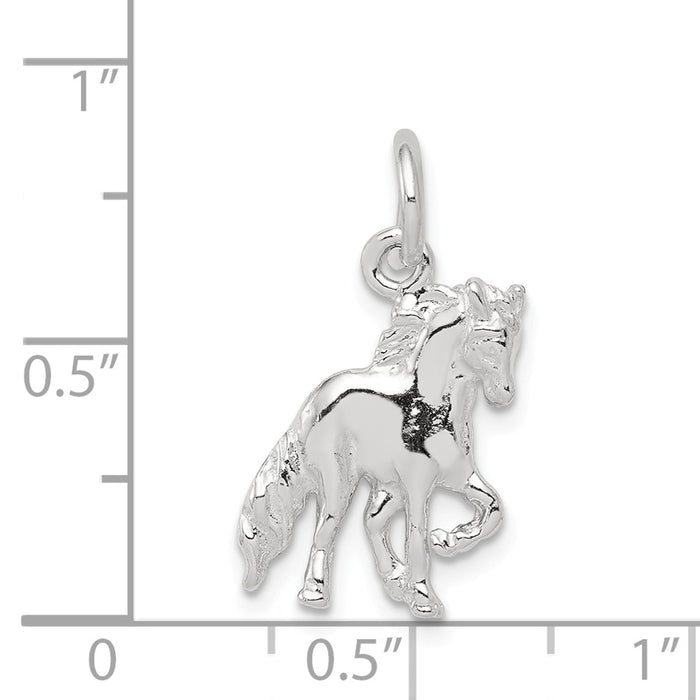 Million Charms 925 Sterling Silver Horse Charm