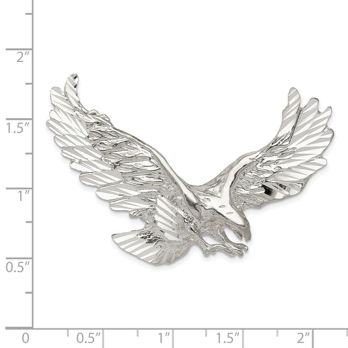 Million Charms 925 Sterling Silver Eagle Pendant
